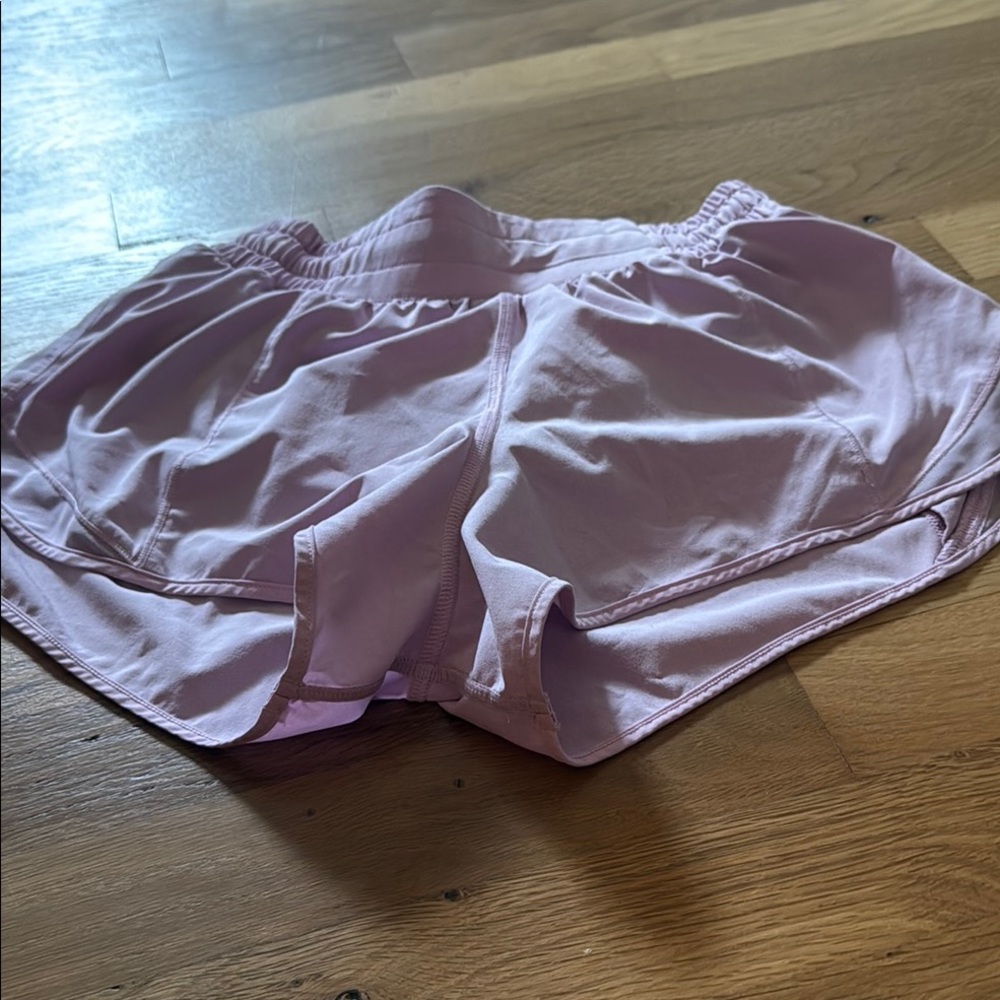 Lululemon Athletica Pink Athletic Shorts Hottie Hot 2.5”